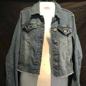 Hippie Laundry Crop Jean Jacket